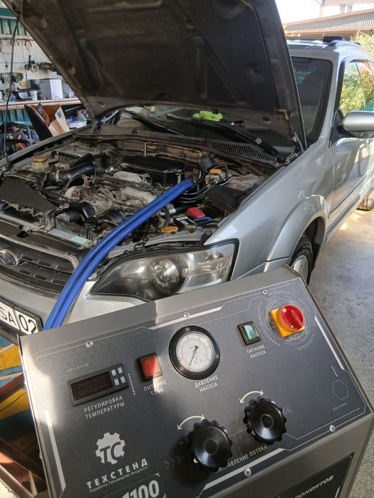 Промывка радиатора отопителя (печки)