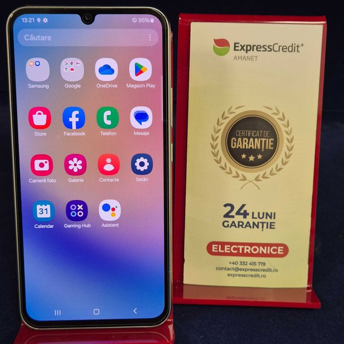 ( B33354.1 /Ag28 Doi Baieti ) Samsung Galaxy A34 5G / Garantie 2 ani !