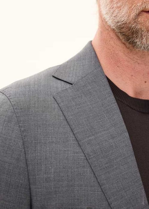 Sacou blazer 42 XL de lux Oscar Jacobson NOU lana moale respirabila