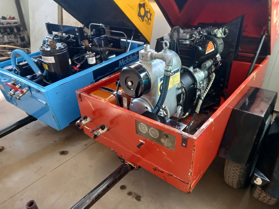 Ca și noi motocompresor diesel 3500litri aer,2400litri aer,3000 litri
