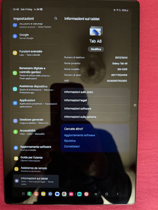 Samsung Galaxy Tab A8 4G