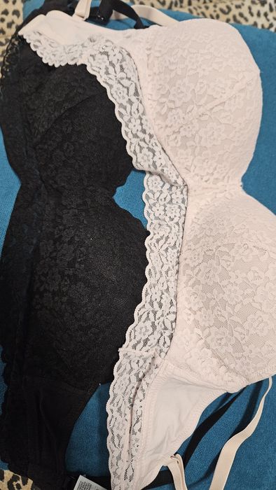 Set 2 sutiene alăptare căptușite noi, H&M 75B