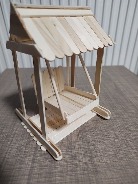 Jucărie casuta din materiale reciclabilele, proiect scoala saptamana v