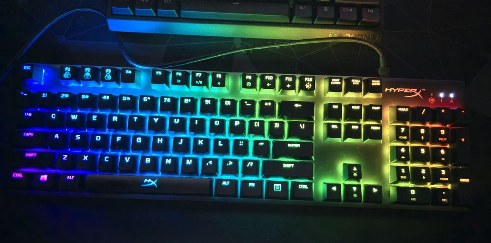 Tastatura HyperX Alloy FPS RGB, Speed Silver Switch