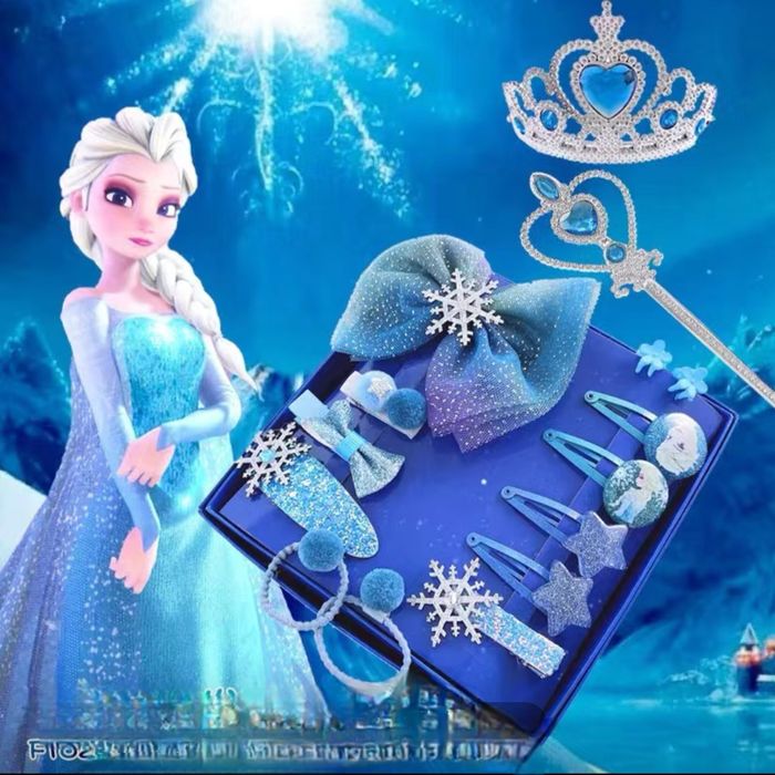 Подарочный бокс  с заколками для девочки