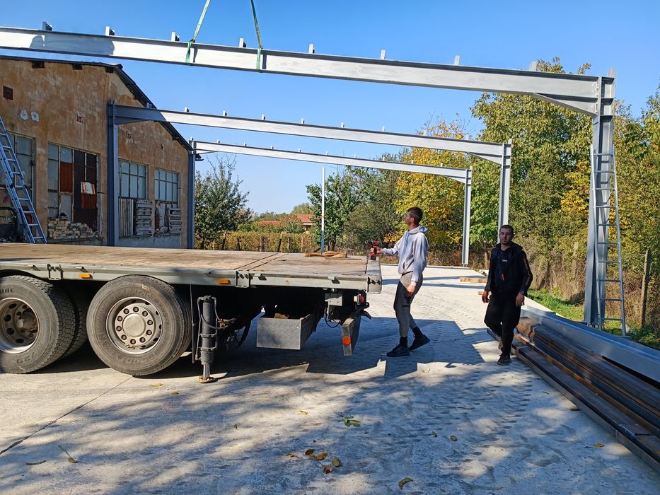 Метални халета , конструкции по ваш проект .