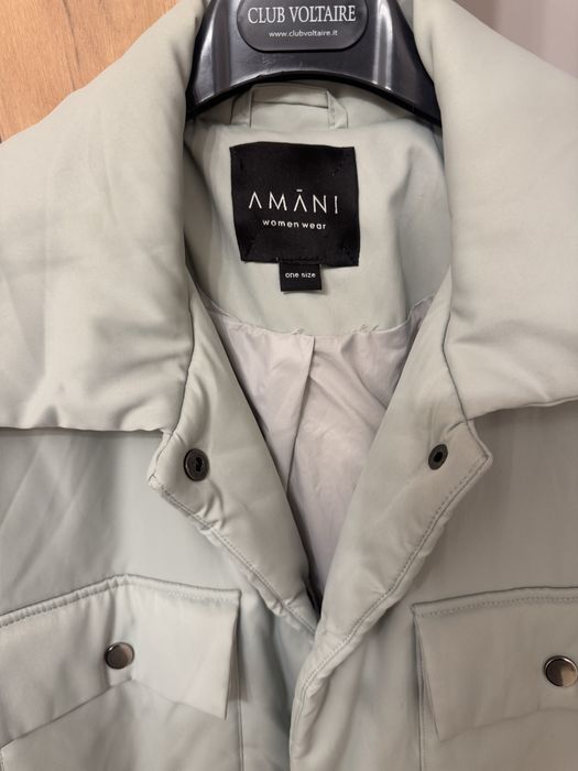 Куртка рубашка со цветом мяты