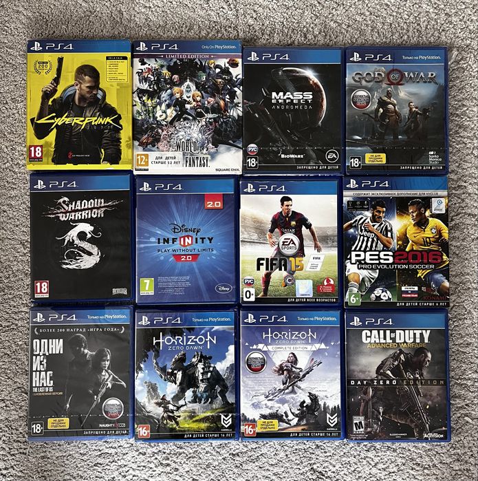 Игры на PlayStation5 и 4