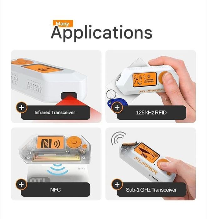 flipper zero cu placa aio v1.4