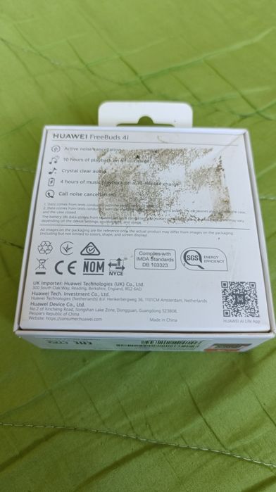 Нуашники без проводные Huawei FreeBuds 4i