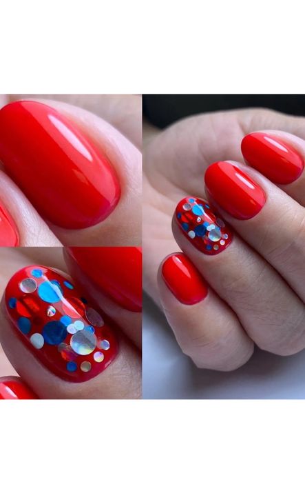 Маникюр однотон за час! Педикюр. Наращивание ногтей.  г.Экибастуз