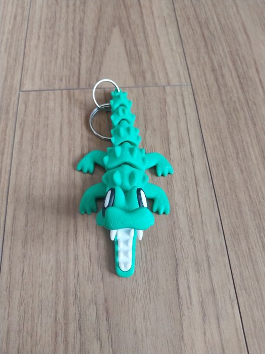 3D крокодил игрушка брелок