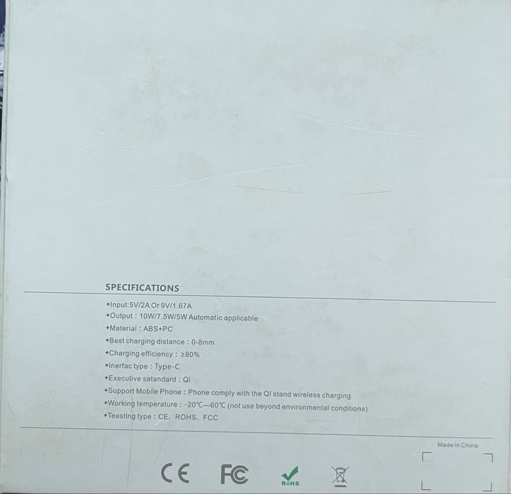 Универсальный держатель с беспроводной зарядкой  X9 15W для автомобиля