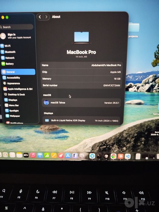 Macbook pro m5 2026