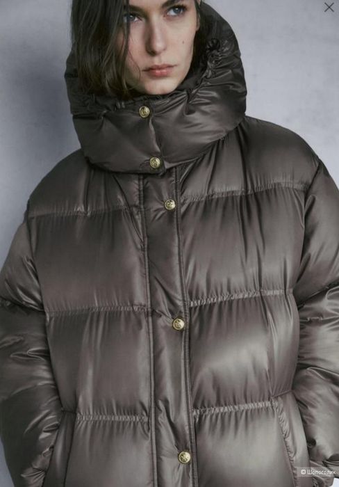 Geaca puffer oversize Massimo Dutti