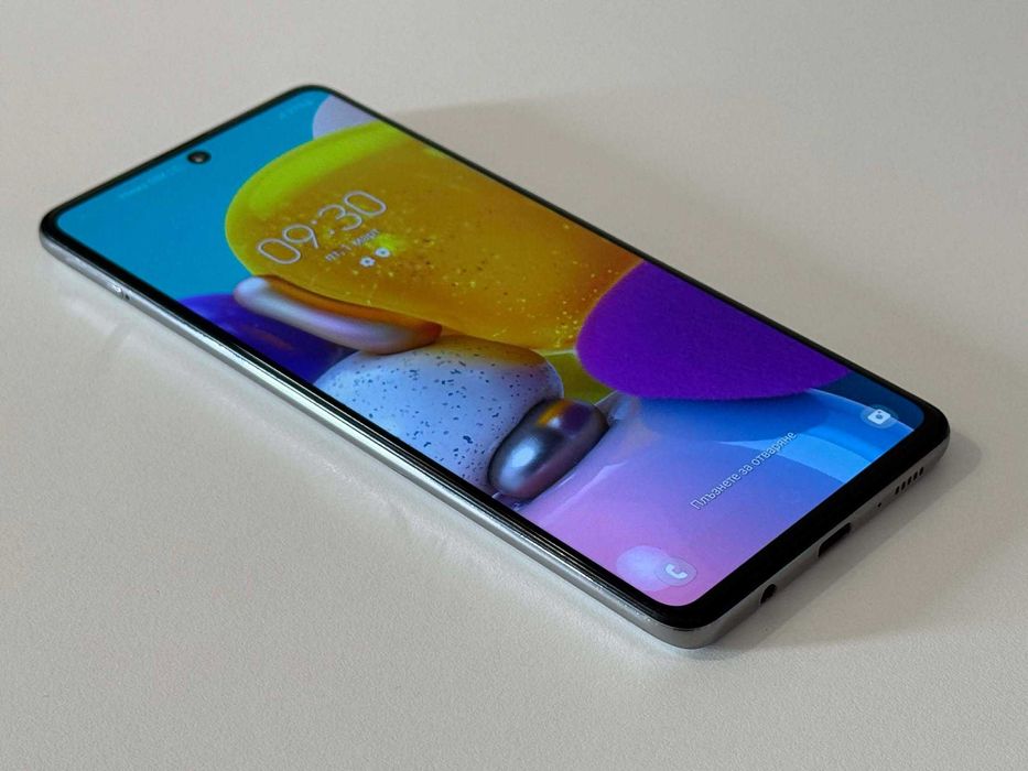 Бартер! Като НОВ! Samsung Galaxy A71 Prism Silver (Бял)