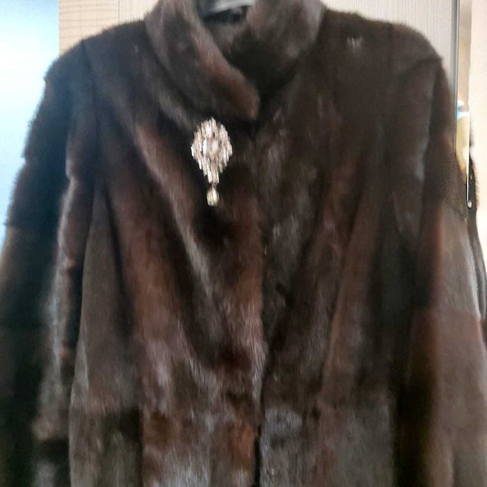 Норковая шуба б/у
