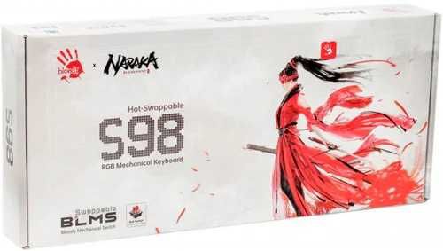 Игровая Клавиатура A4Tech Bloody S98 (NARAKA EDITION)  Red Plus Switch