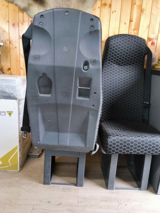 Set 2 scaune modulare campervan microbuz cu centuri integrate