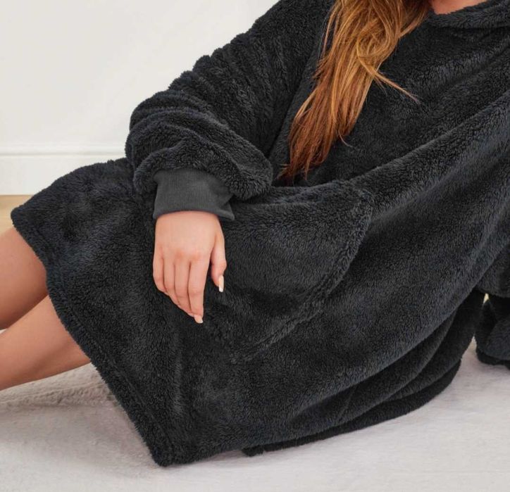 Teddy Hoodie Blanket Унисекс