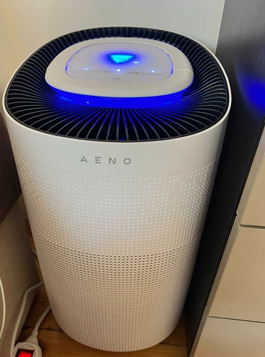 Пречиствател за въздух AENO - AP1S, Carbon + HEPA H13, 30 dB, бял