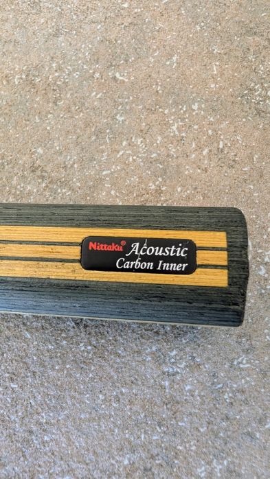 Nittaku Acoustic Carbon Inner G-Revision + Stiga DNA Pro
