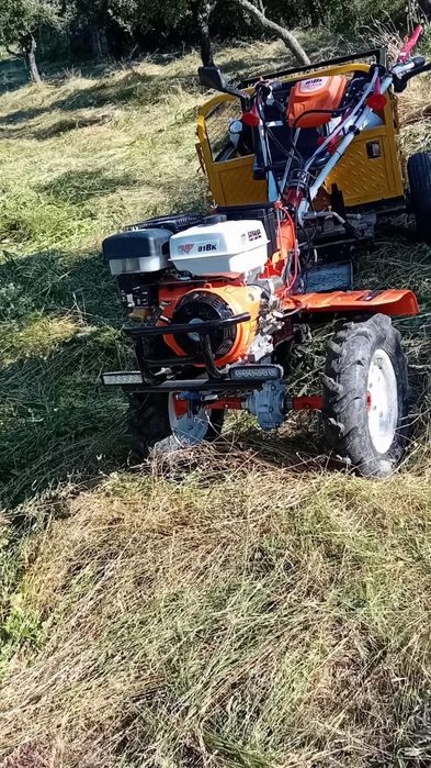 Motocultor schimb pornire la sfoara si automat 18cp