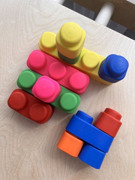 Мягкий конструктор кирпичики