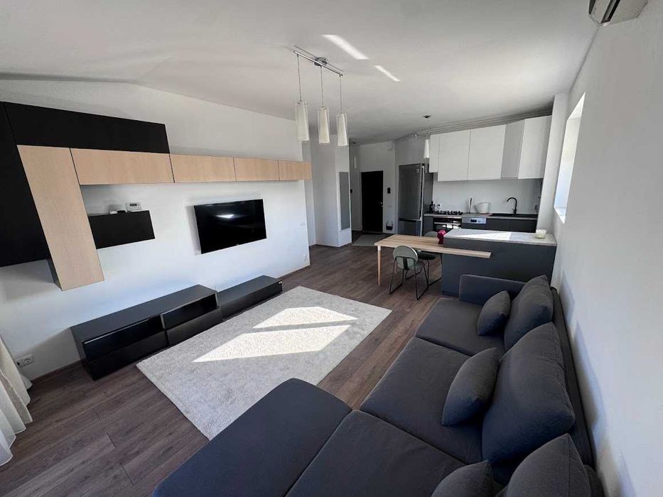 Proprietar, inchiriez Apartament 60mp cu Terasa 27mp + Garaj subteran