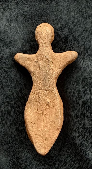 Statuetă Cucuteni din Terracotta – Realizată manual / Handmade