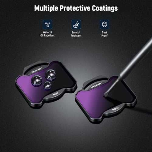 Нов Комплект от ND Филтри за дрон DJI Avata 2: HD Оптично Стъкло