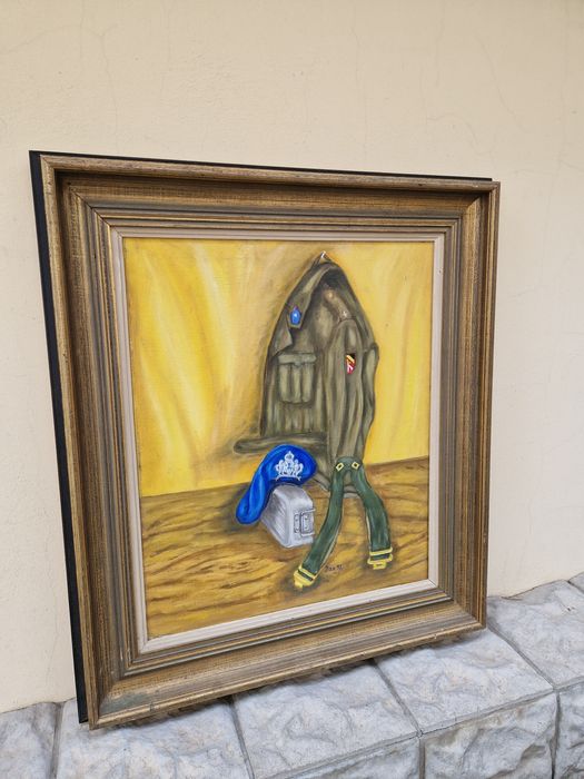 Прекрасна много добра картина масло върху платно