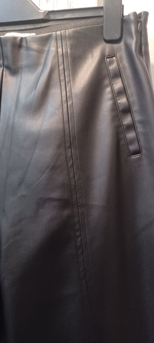 Дамски кожен панталон