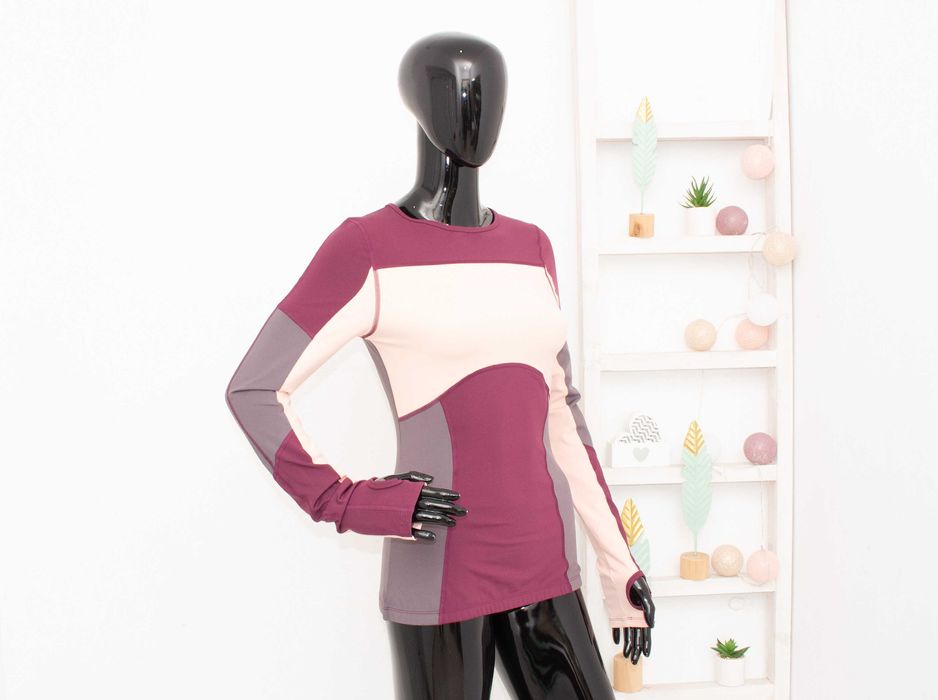 Gymshark дамска спортна блуза за бягане, фитнес, спорт S нова