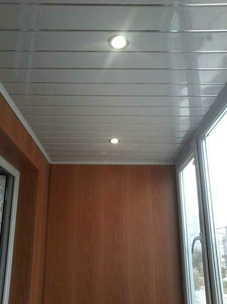 Обшивка стен.Балконы