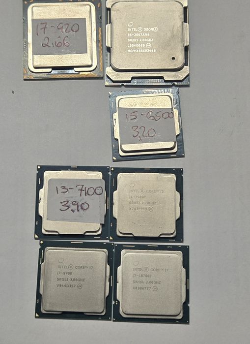 Procesoare Desktop Intel I7 3770 / 9700/ 10700T  / I3 I5