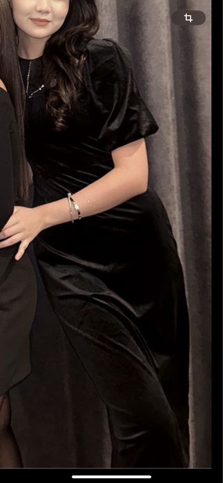 Роскошное черное бархатное платье — Идеальный вечерний образ