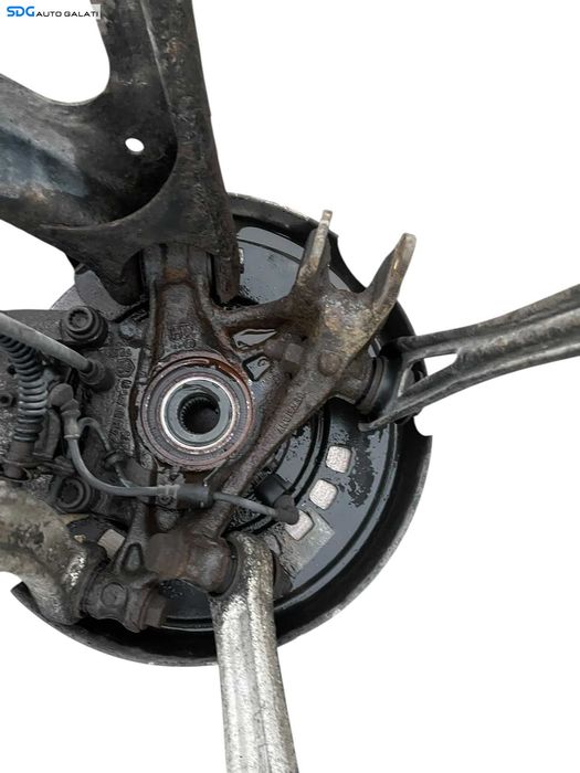 Fuzeta Stanga Spate cu Rulment si Senzor ABS Volkswagen Touareg 7L 5.0 TDI AYH BWF 2003 - 2010 Cod 7L0505435B [B4742]