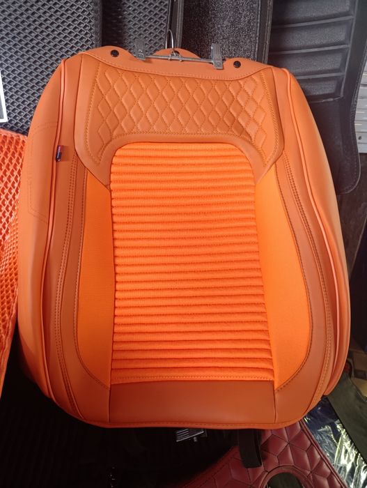 Chexol Avtomobil uchun premium class Orenge rang Spark cobalt Gentra