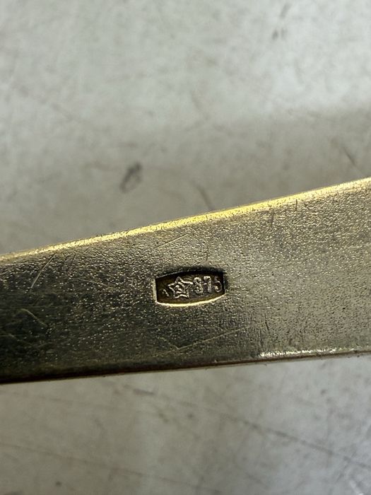 Серебряная ложка Ссср 875 пробы