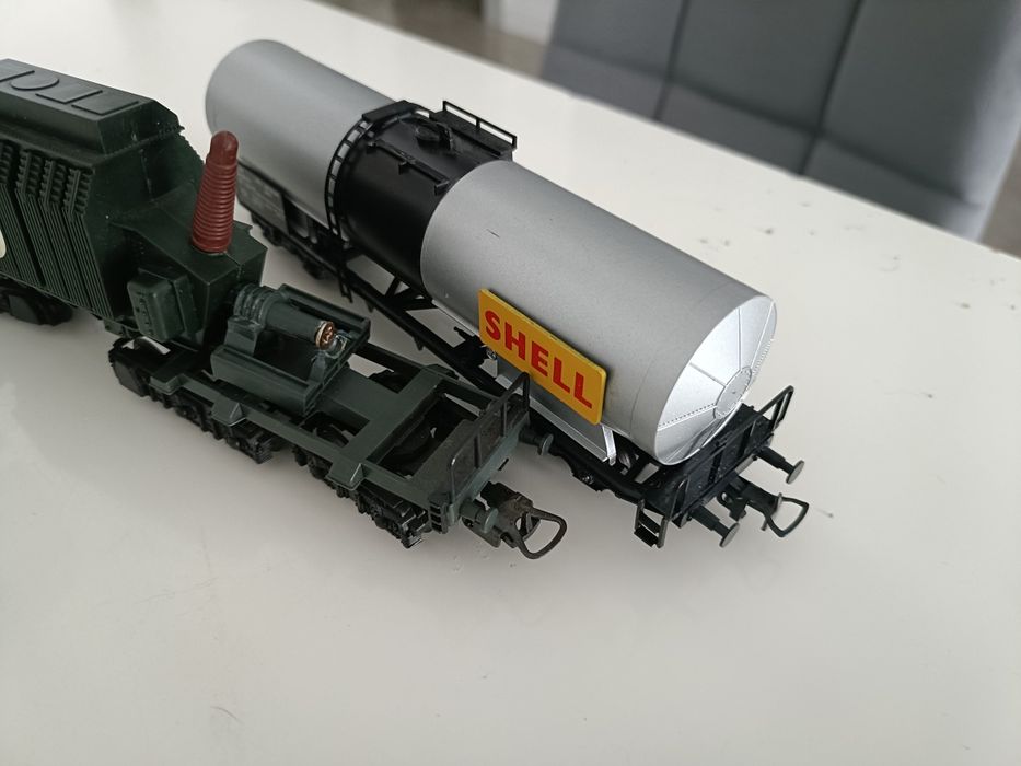 Macheta vagoane călătorii Cisternă trenuleț electric