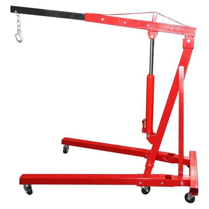 Macara Hidraulică Pliabilă Tip Girafă 2T – Atelier LIVRARE GRATUITA