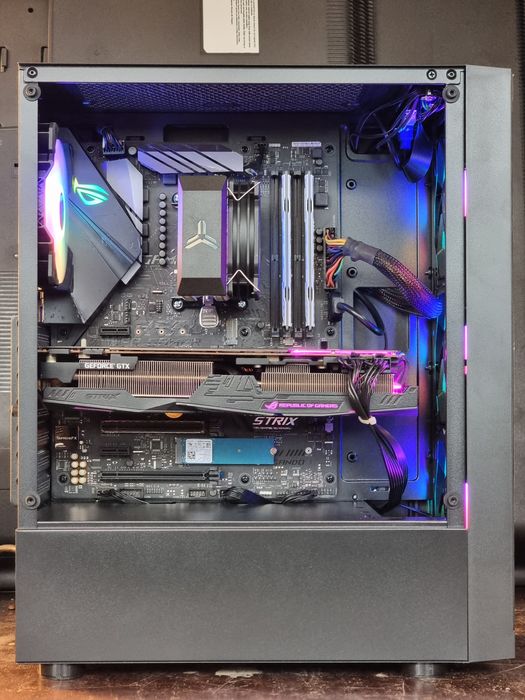 Геймърски Компютър/R5 3600/16GB DDR4/256GB M.2/2TB/GTX 1080 TI 11GB