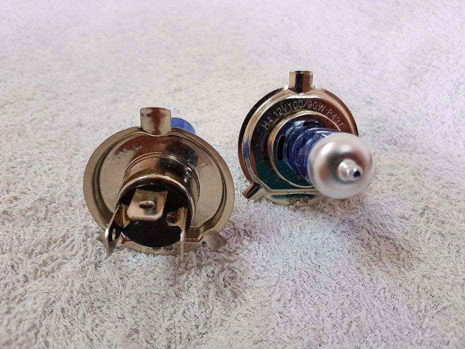 Becuri H4, H7 blue efect (xenon) 5000 K, halogen, auto, tuning