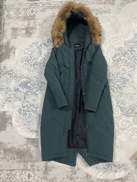 зимняя куртка с мехом