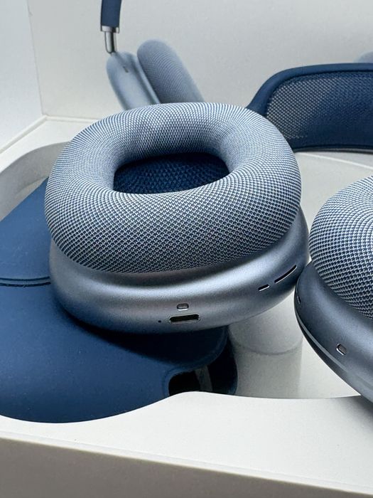 Casti Apple Airpods Max - Sky Blue - Impecabile + Garantie