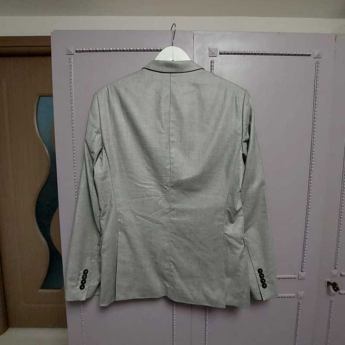 Sacou ZARA Man, gri deschis, mărimea 48