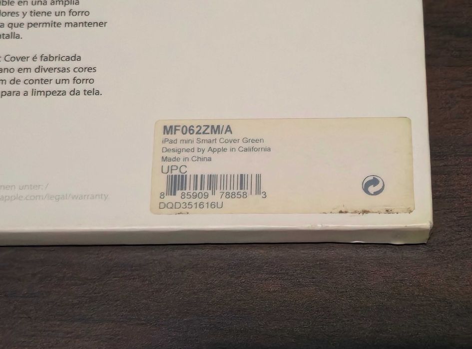 Husa smart activa originala Apple Smart Cover iPad mini 1 2 3