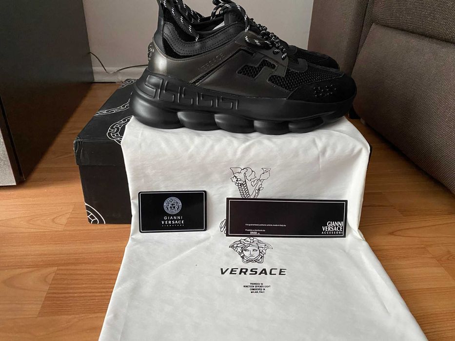 Versace Chain Reaction negri marimi 40-43
