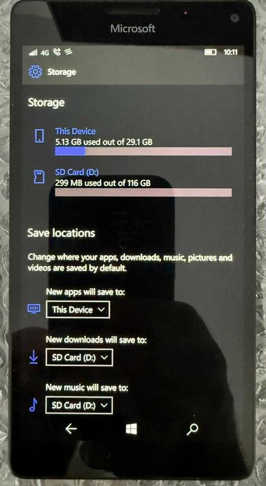 Microsoft Lumia 950 XL 3GB RAM / 32GB Memorie / 128GB microSD - stare foarte buna